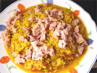 Arroz con atún 