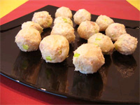 Bolitas de ensaladilla de patata