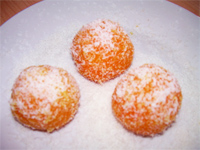 Bolitas de zanahoria