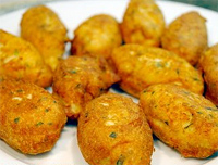 Buñuelos de bacalao