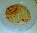 Canelones a la Merch de espinacas