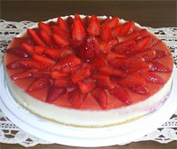 Cheesecake de fresas