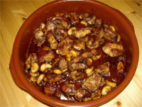 Costillas al ajillo