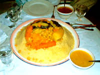 Cous cous de verduras