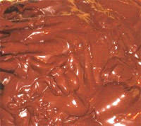 Crema de chocolate para cubrir tartas