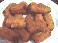 Croquetas de jamón york y cabrales