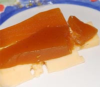 Dulce de cáscara de  naranja