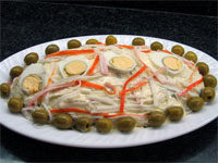 Ensaladilla con surimi