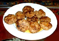 Filetes de carne picada a la marroquí