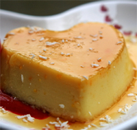 Flan de coco