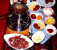 Fondue de carne