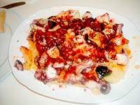 Guiso de pulpo y patatas