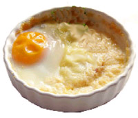 Huevos al queso