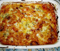 Macarrones de mi abuela con dos quesos