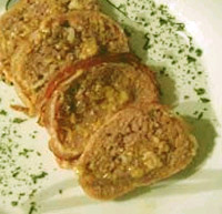 Pastel frío de carne