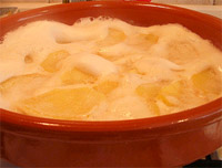 Patatas con leche