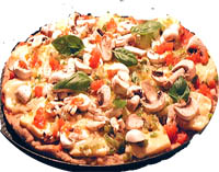 Pizza vegetal