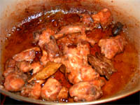 Pollo al ajillo