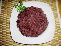 Risotto al vino tinto