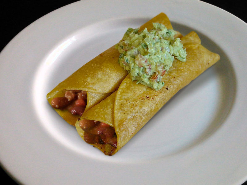 Rollitos de guacamole