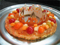 Roscón de Reyes salado