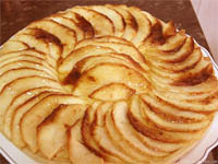 Tarta de manzana X