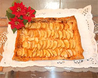 Tarta de manzana de hojaldre II