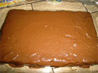 Torta de Galletas de Chocolate al Queso