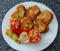 Tortitas de coliflor